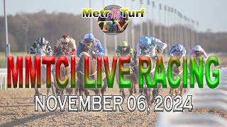 06 November 2024  Philippines Horse Racing Live  Metro Manila Turf Club Inc [upl. by Eanod]