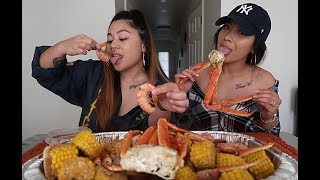 SEAFOOD BOIL MUKBANG [upl. by Dirgis726]