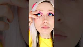 Lenses lifehack test 🤓💖🌈 beauty makeup beautylifehacks lifehacks [upl. by Yerdna782]