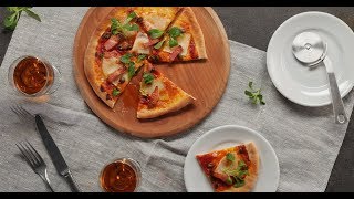 Panasonic Breadmaker Croustina Recipe Homemade Spelt Pizza [upl. by Genisia712]