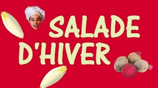 UNE SALADE DHIVER  CÉLINE CUISINE [upl. by Pressman893]