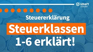 Steuerklassen einfach erklärt – Steuerklasse 16 erklärt 2022 [upl. by Reffotsirk]