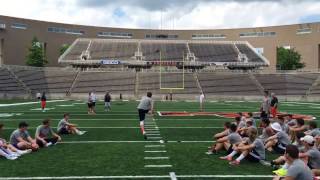 Princeton Football Specialist Camp [upl. by Ahcarb494]