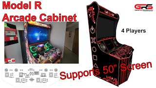 GRS Model R Arcade Cabinet Kit  HUGE [upl. by Ennovehs223]