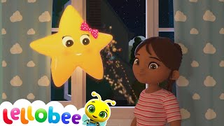 Lullaby and Goodnight Song  Nursery Rhymes and Kids Song  Lellobee [upl. by Aronael]