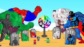 Rescue SUPERHEROES HULK Family amp SPIDERMAN BLACK PANTHER 2  Returning from the Dead SECRET  FUNNY [upl. by Olav]