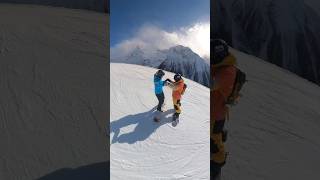 Домбай dombay automobile mountains snow skiing snowboarding snowboard домбай travel [upl. by Catt]