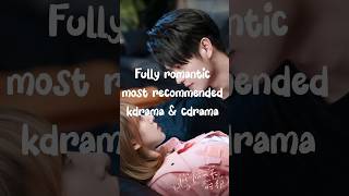 Top 5 fully romantic  most recommended kdrama amp cdramatrendingdramadramaforeverviralshortviews [upl. by Auqinahs]