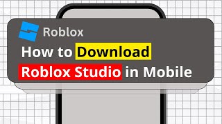 How to Download Roblox Studio In Mobile [upl. by Ayor]