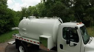 For Sale Brand New 2019 Freightliner M2 with a 2000 Gallon Aluminum Portable Restroom Tank 18V074 [upl. by Undine]