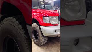 DR NANO LIFT KIT WITH NITRO GAS SHOCK ABSORBERS COIL SPRINGS amp TORSION BARS FOR MITSUBISHI PAJERO [upl. by Vanhomrigh]