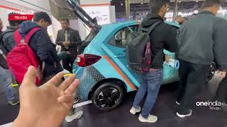 Auto Expo 2023 Indian oil air aluminium battery  Arun Teja  TELUGU DriveSpark [upl. by Armalda]