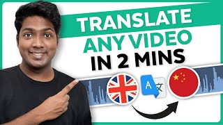 How To Translate Your Videos To Multiple Languages Using Free AI Tools [upl. by Redliw]