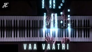 Vaa Vaathi 4K  Piano Cover  GV Prakash  Dhanush  Jennisons Piano  Tamil BGM Ringtone [upl. by Peterec]