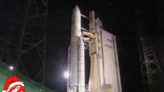 Ariane 5 Launch of HOT BIRD 9 and W2M [upl. by Yaral749]