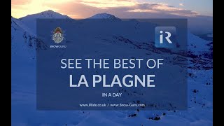 La Plagne guide  See the best of La Plagne in a day  Best blue pistes in La Plagne [upl. by Ramyar]