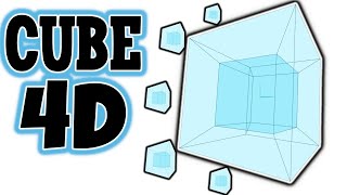 HyperCube Cube 4D  Fourth Dimension  Easy Explained [upl. by Araccot894]