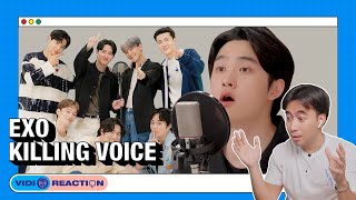 VidiOReaction Indonesian Singer Reacts to EXO Killing Voice [upl. by Georgetta]