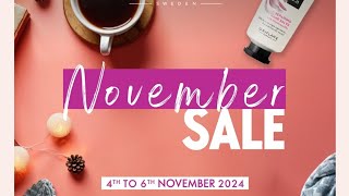 ORIFLAME NOVEMBER first salesflyer 2024 November sale oriflamenewproducts [upl. by Suirauqed]