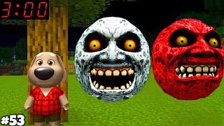 i Found Scary LUNAR MOON 😱 in Minecraft   Part53 [upl. by Anaiad]