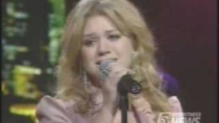 Kelly Clarkson  Behind These Hazel Eyes Regis and Kelly [upl. by Paco]