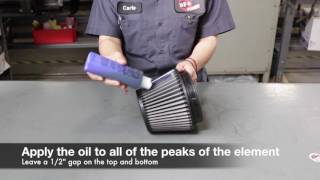 How to clean an aFe POWER Pro 5R Universal Air Filter [upl. by Lemcke522]