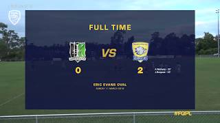 FQPL RD 6 Ipswich knights FC vs Capalaba Bulldogs FC Highlights [upl. by Whitaker]