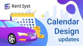 Calendar design updates  RentSyst [upl. by Alemat]