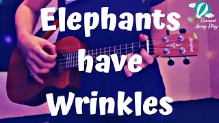 Elephants Have Wrinkles 🐘  Ukulele song [upl. by Waldner]