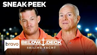 SNEAK PEEK Gary King Crashes A Tender  Below Deck Sailing Yacht S5 E2  Bravo [upl. by Araet109]