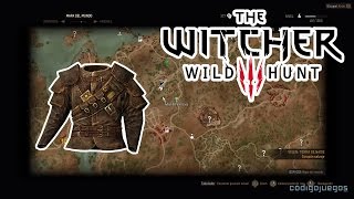 The Witcher 3 Wild Hunt  Set Armadura Osuna superior [upl. by Sirronal399]