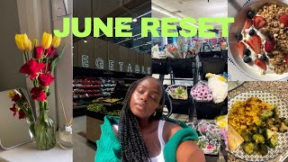 JUNE RESET GROCERY Haul SHEIN Haul Running Errands Ft Radiant Glow UK [upl. by Natsyrt233]