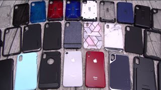 iPhone XR Case Lineup  UAG Spigen Incipio Supcase and More [upl. by Araiek76]