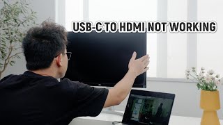 Troubleshooting Guide USB C to HDMI Adapter Cable Not Working Learn How to Fix It in 2023 [upl. by Oneladgam]