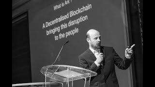 TypeScript Blockchain Presentation  Francois Thoorens at ARK Convention in Archamps France [upl. by Enitsenre]