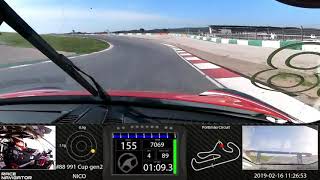 Nico Bastian  Onboard Portimão Circuit 991 Cup gen2 0147444 [upl. by Nallek]