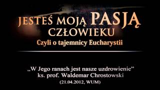 W Jego ranach jest nasze uzdrowienie  ks prof Waldemar Chrostowski [upl. by Amliw]