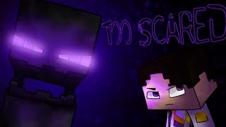 ♫ quotToo Scaredquot  Minecraft Parody of Alex Clare  Too Close [upl. by Nnylakcaj]