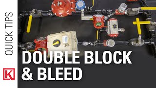 How to Double Block and Bleed Oil amp Gas Valves with Isolation Ball Valves and Needle Valves [upl. by Llehcear]