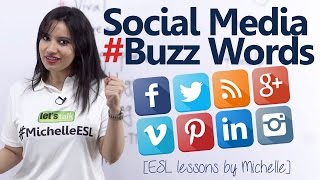 Social Media Buzz Words – Free English lesson to learn trending words [upl. by Nywra157]