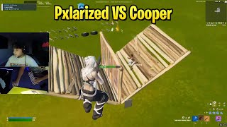 Pxlarized VS Cooper 1v1 Buildfights [upl. by Sulokcin]