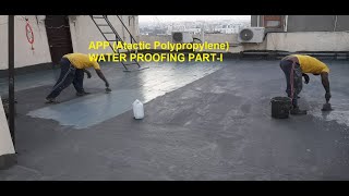 APP Atactic Polypropylene WATER PROOFING PARTI civilsuneel civilengineering [upl. by Rez]