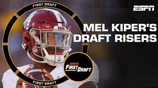 Mel Kipers top RISERS on his NFL Mock Draft Big Board  First Draft 🏈 [upl. by Carol-Jean]