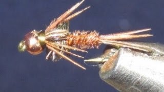 How to tie a Bead Head Pheasant Tail Nymph [upl. by Demetre]