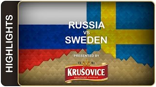 Russia crushed Tre Kronor  RussiaSweden HL  IIHFWorlds 2016 [upl. by Annirtak642]