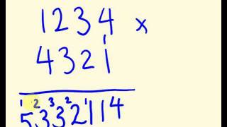 Fast Maths Calculation  Multiply four digit numbers FAST [upl. by Gulgee]