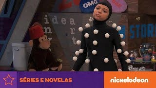 Game Shakers  Captura de movimento  Nickelodeon em Português [upl. by Yerhpmuh]