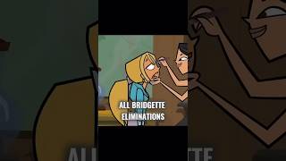 All Bridgette  Total Drama  eliminations foryou totaldrama totaldramaisland [upl. by Lael]