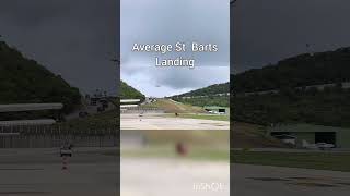 Average St Barts landing funny landing shorts aviation humor [upl. by Nossila763]