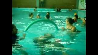 Halliwick Advanced Course pool session with the kids [upl. by Ahsilla]